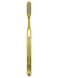 Piave Golden Plated Toothbrush Tynex Bristle Medium, Gold