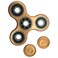 Decdeal, Abs Tri Fidget Hand Finger Spinner Spin Widget Focus Toy Edc Pocket Desktoy Triangle Plastic Gift For ADHD Children Adults Relieve Stress Anxiety Boredom Killing Time