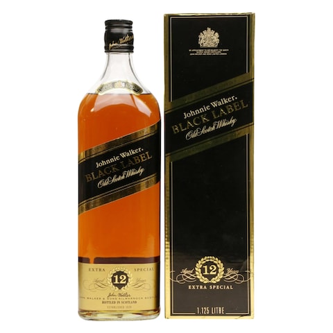 Johnnie Walker Black Label Whisky 1.125L