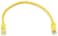 Snagless 0.5M Short Cat6 Ethernet Cable (Cat6 Cable, Cat 6 Cable) 1.6ft Ethernet Computer LAN Network Cord,- full copper-- Yellow