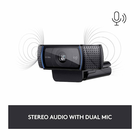 Logitech C920s Pro Full HD Webcam - 1080P