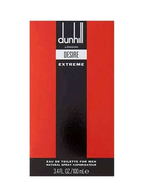Alfred Dunhill Desire Red Extreme Eau De Toilette For Men - 100ml