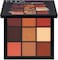 Huda Beauty Warm Brown Obsessions Eyeshadow Palette By, 9 Colors 