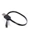 Voberry - USB Charging Cable For Fitbit Force/Charge 25centimeter Black