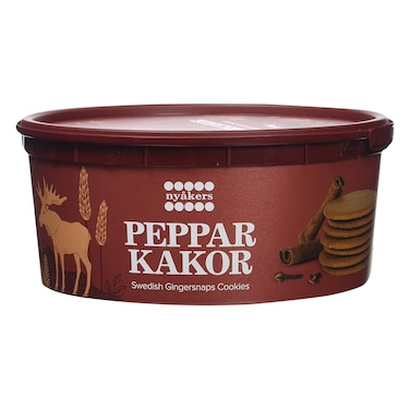 Nyakers Swedish Gingersnaps Gingerbread Cookies 300g