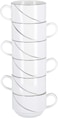 Royalford Coffee Cup 6Pcs, White