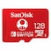 SanDisk MicroSDXC UHS-I Memory Card for Nintendo Switch Red 128GB
