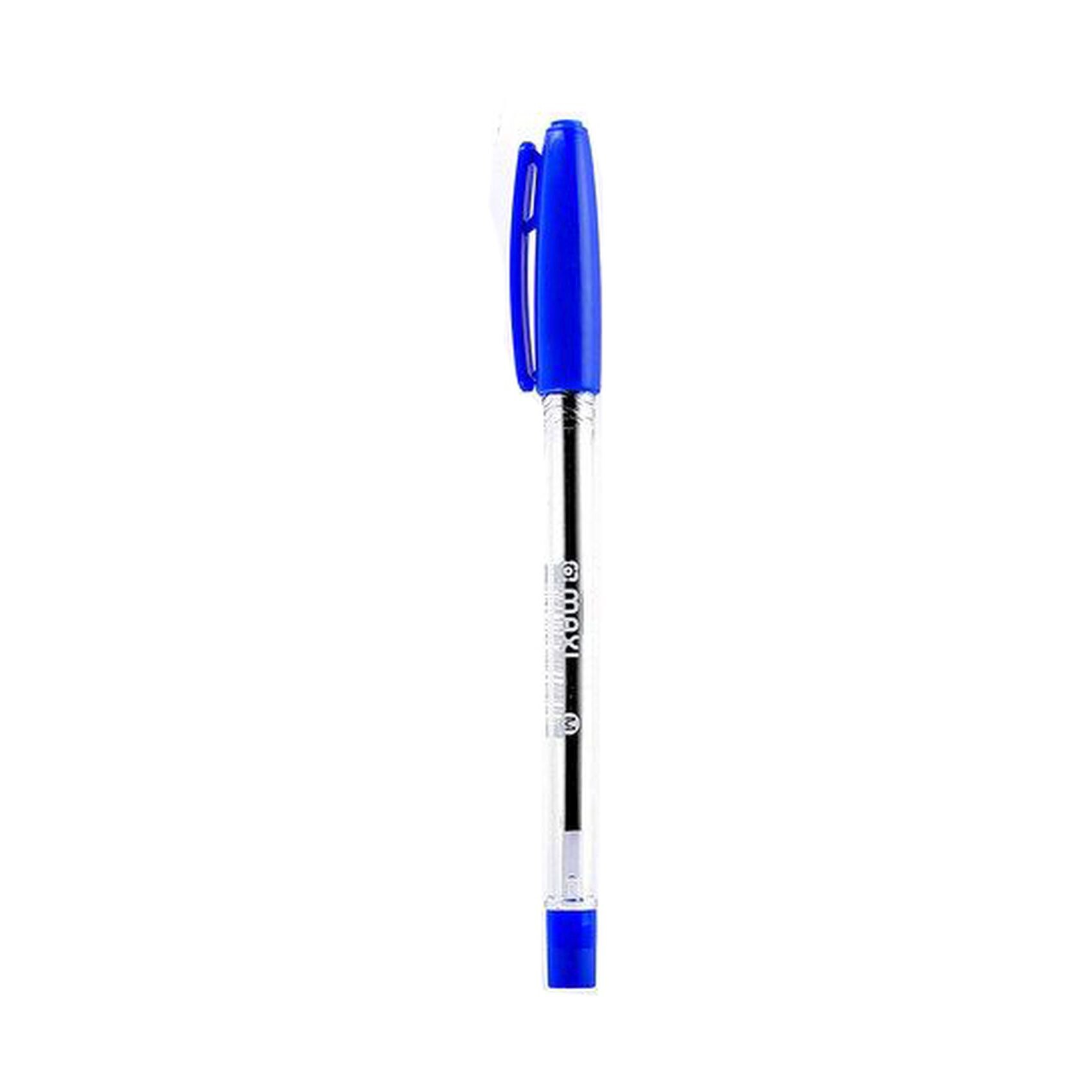 Maxpoint Pen Buy Maxi Ballpoint Pen Blue 5 PCS Online | Carrefour UAE