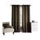 Alngah Plain Curtain - Black