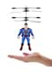 Rally Flying Superman AiRCraft With LED Lights Hand Sensor Rechargeable Toy