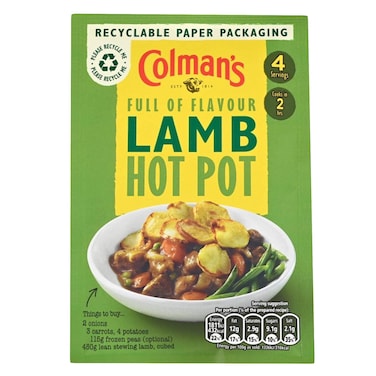 Colman&#39;s Lamb Hotpot Recipe Mix 41g