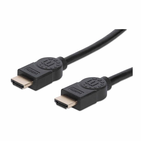 ميدتك كابل HDMI مُزود بمنفذ USB  - أسود