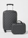 Partner 2-Piece Cabin Luggage Trolley And Beauty Case Set, Black