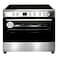 Nobel 5 Burner Ceramic Electric Oven NGC90VTC Silver 90x60cm