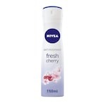 Buy NIVEA Antiperspirant Spray for Women Fresh Cherry Scent 150ml in Saudi Arabia