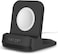 Spigen S350 Stand Designed for Apple Watch Charger Stand Series 7/6/SE/5/4/3/2/1 (45mm,44mm,42mm,41mm,40mm,38mm) Durable TPU with Non-Slip Stable Base - Black