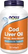 Now Supplements, Cod Liver Oil, Extra Strength 1,000 Mg With Vitamins A &amp; D-3, Epa, Dha, 180 Softgels