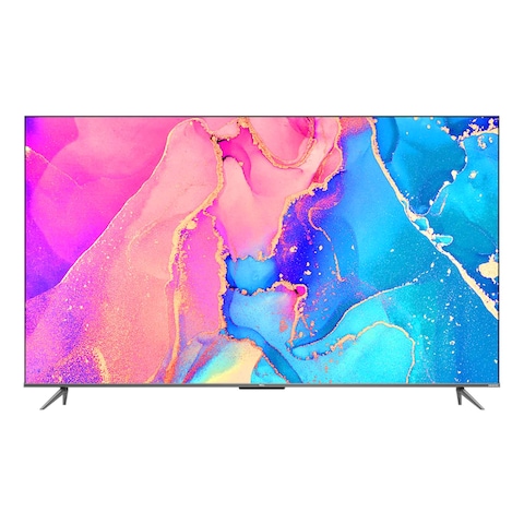 TCL C Series 55-Inch QLED Google Smart TV 55C635 Black