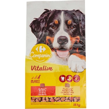 Carrefour Large Breed Dry Dog Food 18Kg