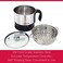 iBELL MPK120L Premium Stainless Steel Multi Purpose Kettle/Cooker with Inner Pot 1.2 Litre (Silver)