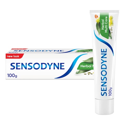 Sensodyne Herbal Toothpaste For Sensitive Teeth Herbal Multi Care With Extracts Of Eucalyptus 100g