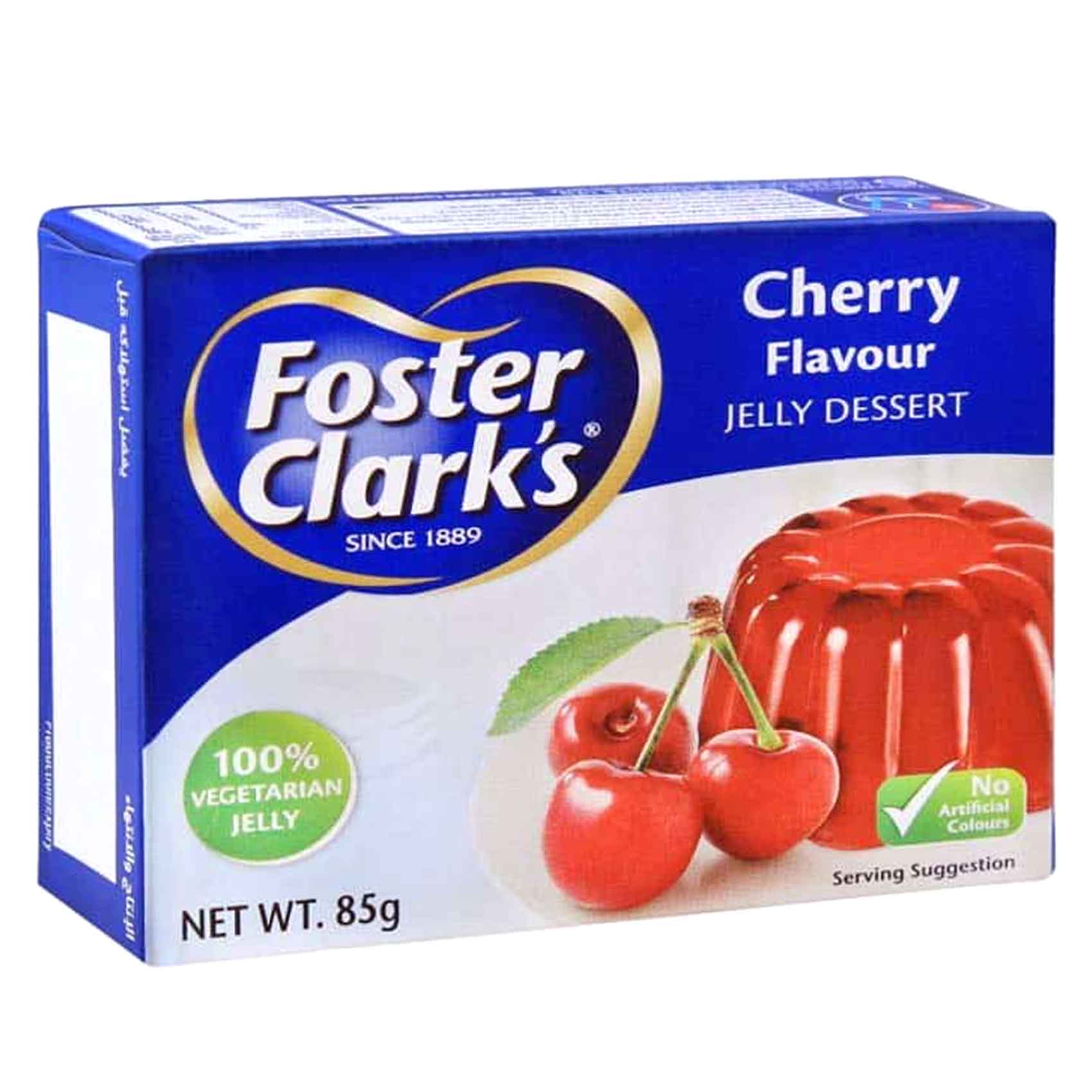 Foster Clark's Jelly Dessert Vegetarian Cherry 80 Gram 6 Pieces product thumbnail 2