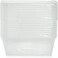 Vsell24 50Pc 650Ml Clear Plastic Microwave Containers With Lids For Takeaway Lunch Office Pack And Spices Food Storage