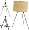Generic 420 mm X 594 mm Black Outdoor Aluminum Alloy Folding Easel Easel Adjustable Tripod Display Stand And Carrying Bag