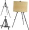 Generic 420 mm X 594 mm Black Outdoor Aluminum Alloy Folding Easel Easel Adjustable Tripod Display Stand And Carrying Bag