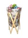 Biki Foldable Laundry Basket Multicolour 70 X 40 X 40Cm