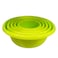 Gab Basin Set Lime Green 5 Pieces
