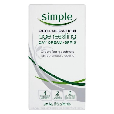 Simple Age Resisting SPF 15 Day Cream 50ml