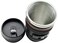 Ntech Camera Lens Coffee Mug   Steel Insulated Travel Mug, Thermos (400 Ml, Black)