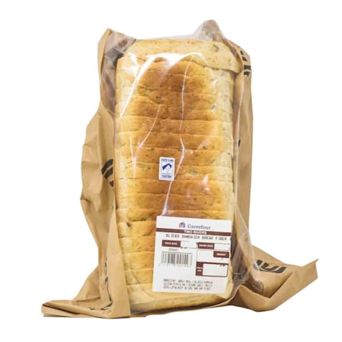 Sliced Fiber Bread 400 Gr