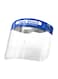 Generic Protective Face Shield Clear/Blue 32X2X22cm