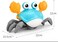 Sky-Touch Electric Runaway Crawling Crab Baby Toy With Music And LED Light Up, Interactive Learning Development Toy With Automatically Avoid Obstacles For Babies, Toddlers And Kids