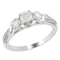 GLITTERS SILVER RING 4.30