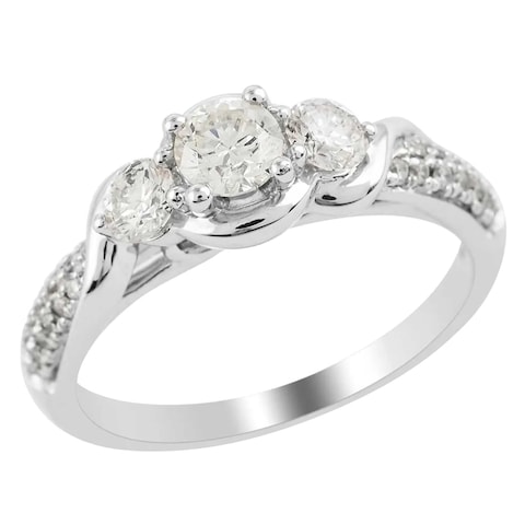 GLITTERS SILVER RING 4.30