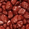 Vsell24 Polished Red Stone Pebbles, 2-4 cm, for Plants, Decor, Aquariums, Vases, Gardens, Landscaping, 10Kg