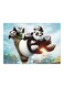 Spoil Your Wall Kungfu Panda Wall Poster With Frame Black/White/Blue 55x40cm