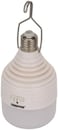 Geepas 10 W Rechargeable Emergency LED Bulb, GESL55143, With Built-In Battery, 40 Super Bright LEDs, With Remote Control, 2.5-3 Hours Working Time, Perfect For Home And Office Use, White