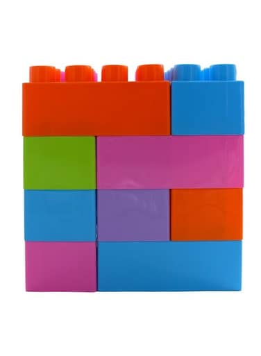 Child Toy 12-Pieces Mega Building Bricks Assorted