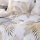 Luna Home Queen size 6 pieces, duvet cover set, tropical leaves design.