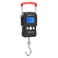 Kkmoon-50Kg/5g LCD Digital Display Backlight Portable Hanging Hook Scale Double Accuracy Fishing Travel Mini Electronic Weighing Scale