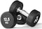 Harley Fitness Commercial Dumbbells - TPU- Dynamic Strength and Stability (2.5, Kilograms)