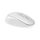 Promate 2.4G Wireless Mouse, Professional Precision Tracking Comfort Grip Mouse with USB Nano Receiver, 10m Range, 800/1200/1600 DPI Switch and 4 Functional Buttons for Mac OS, Windows, Tracker White