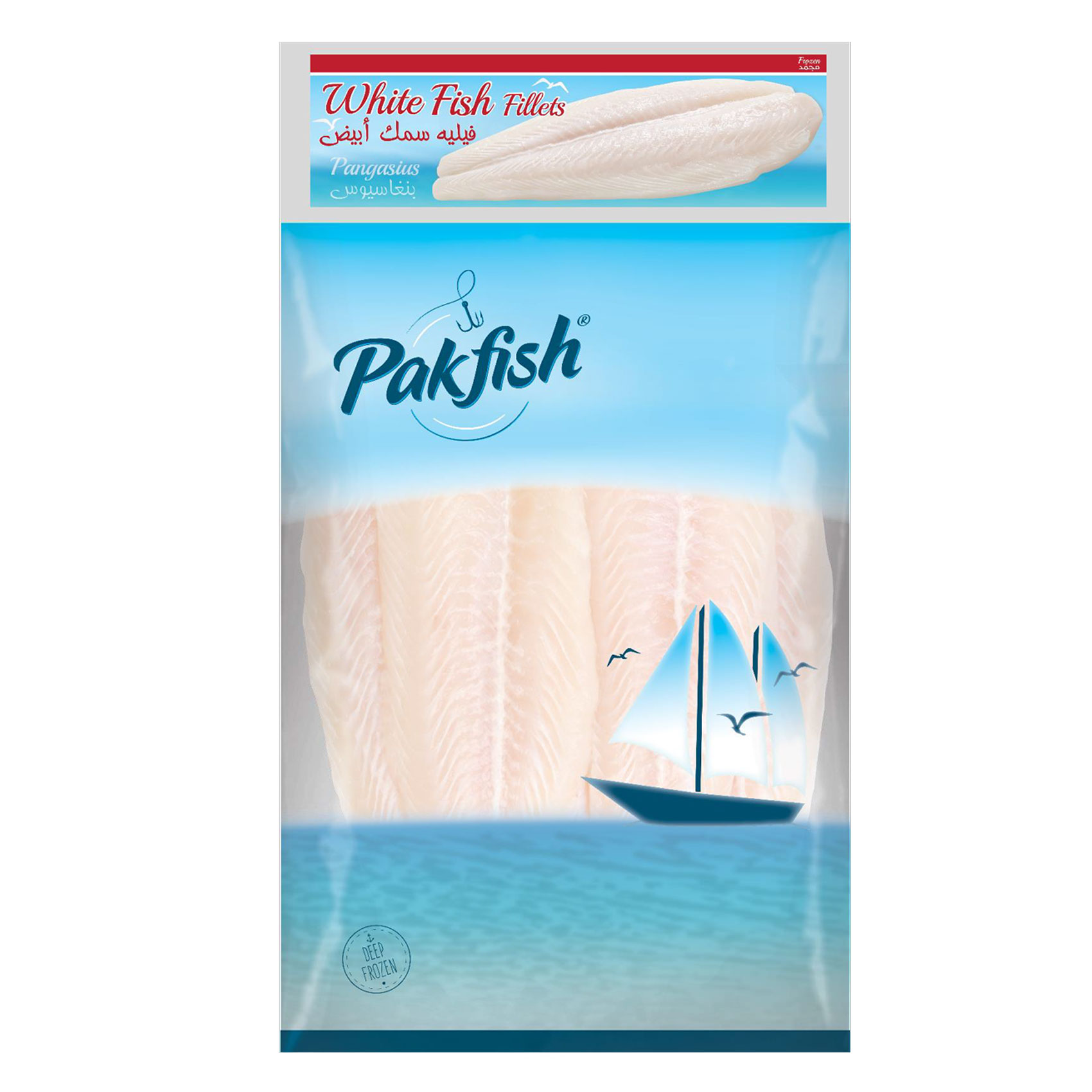 Buy Captain Fisher White Fish Fillet 1KG Online - Shop Frozen Food