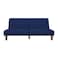 In House Maria 2 In 1 Sofabed Velvet Upholstered - Dark Blue