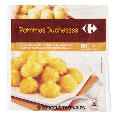 Carrefour Frozen Potato Duchesse 300G