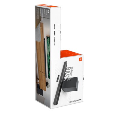 JBL MK2 Deep Bass Wireless Soundbar With Down Firing Subwoofer 300W Black